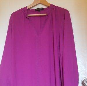 Purple Eloquii tunic